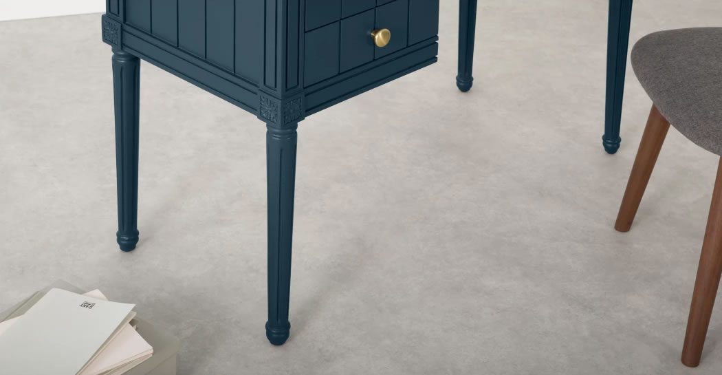 Escritorio Compacto Vintage Bourbon - Azul Oscuro | Yolodecoro.pe